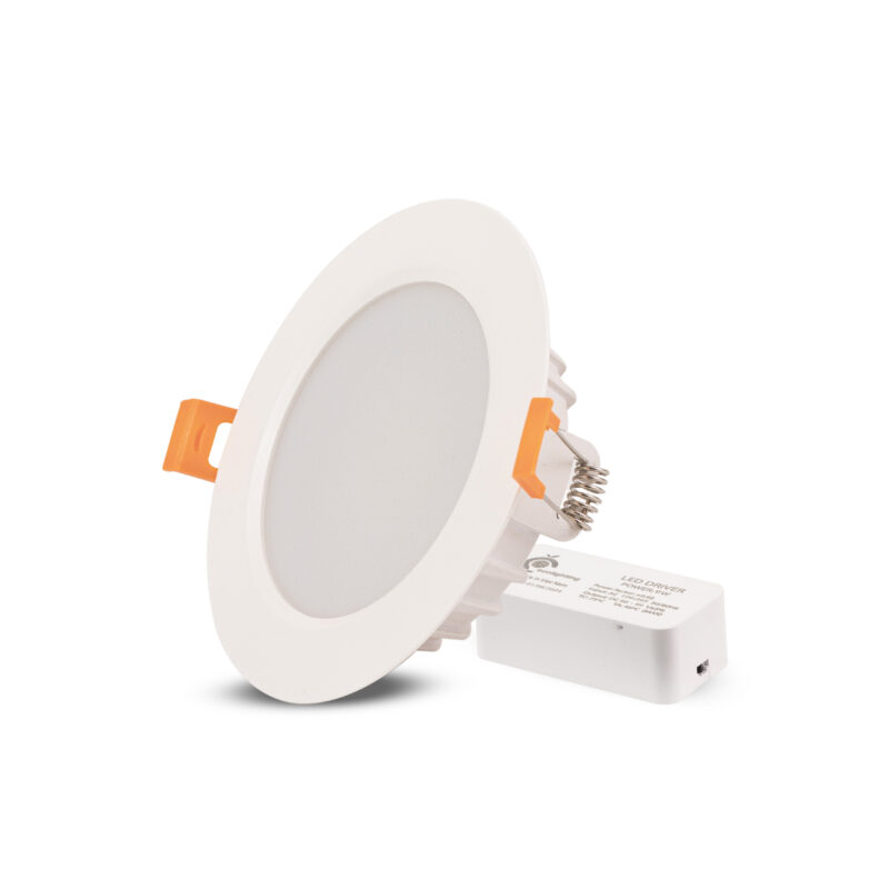 Đèn downlight 16w đơn màu D140 Mặt nhựa – Đế nhôm – BH 5 năm - Image 2